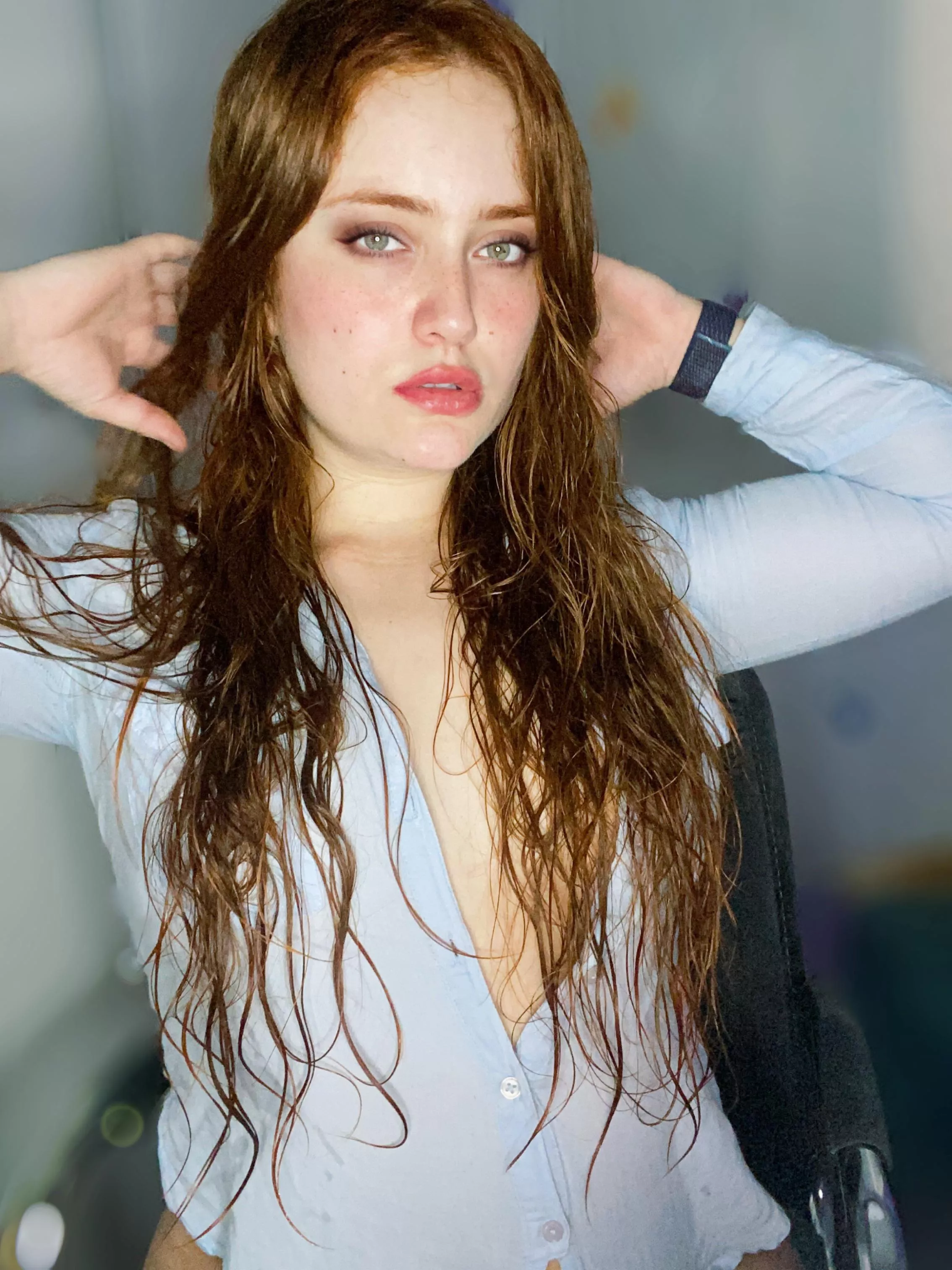 Just love feeling clean and sexy [f]