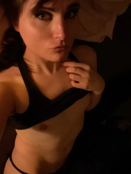 Just me and my flat little chest... Just me and my flat little chest...