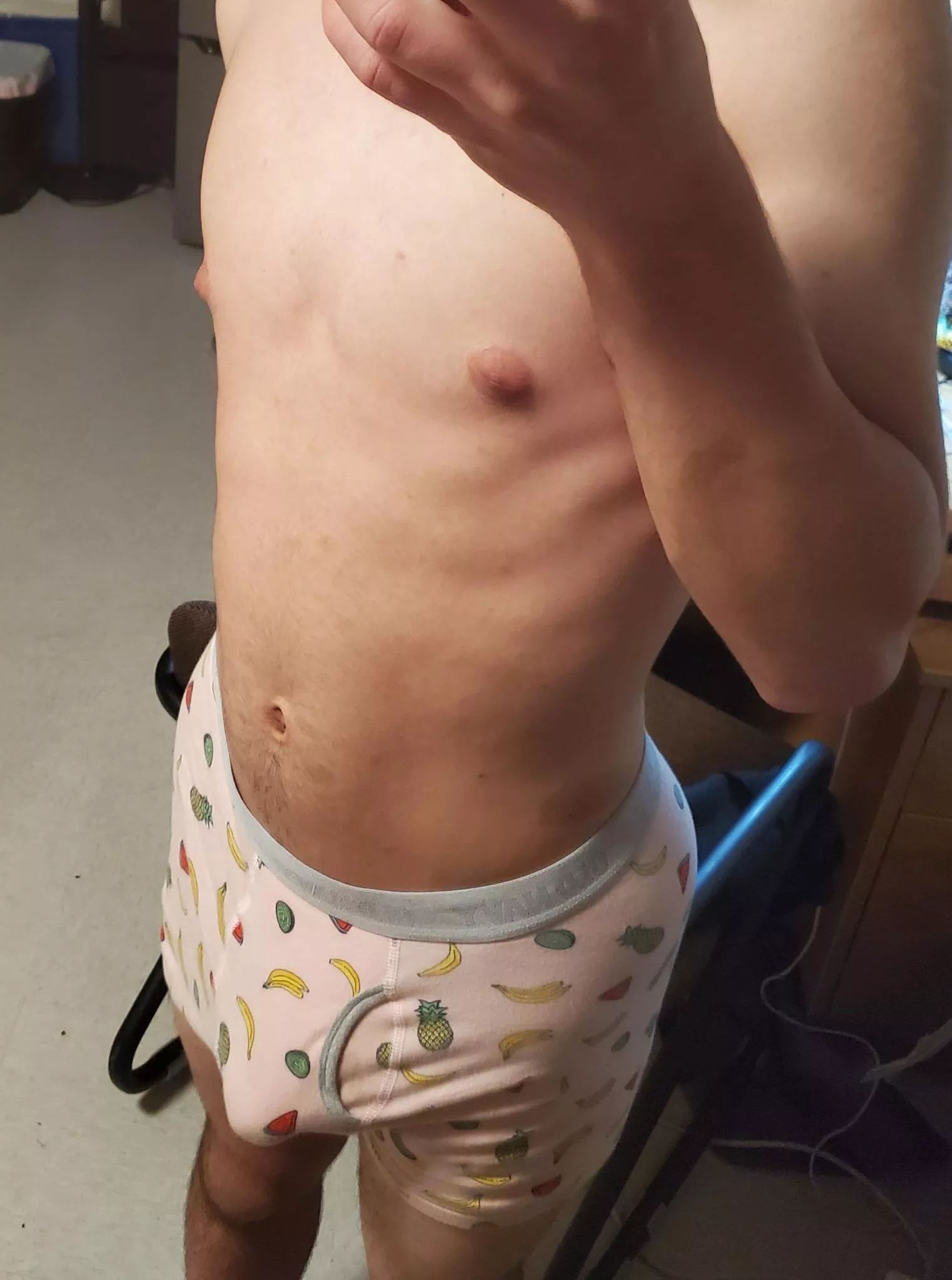 Just me in my fruity underwear Just me in my fruity underwear