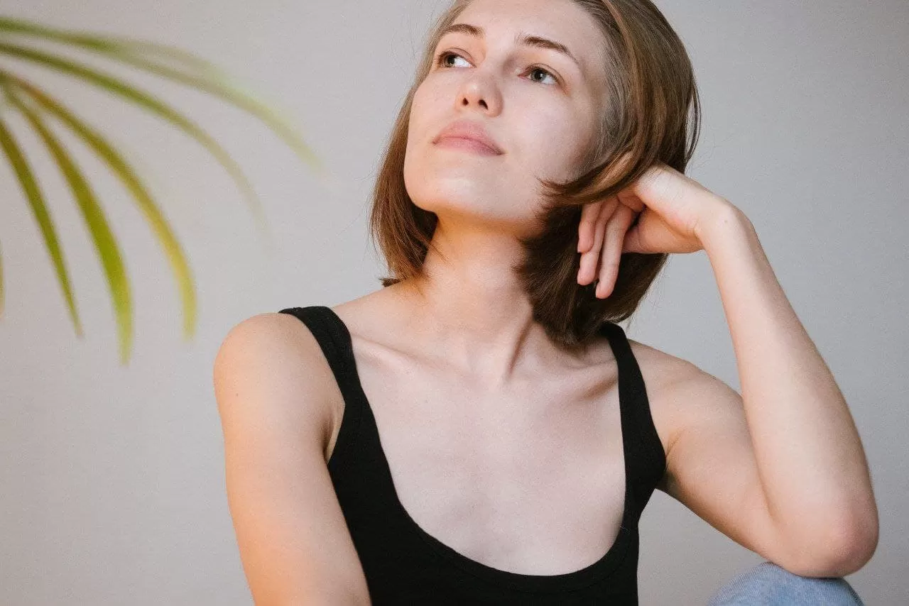 Just me. No makeup. No worries Just me. No makeup. No worries