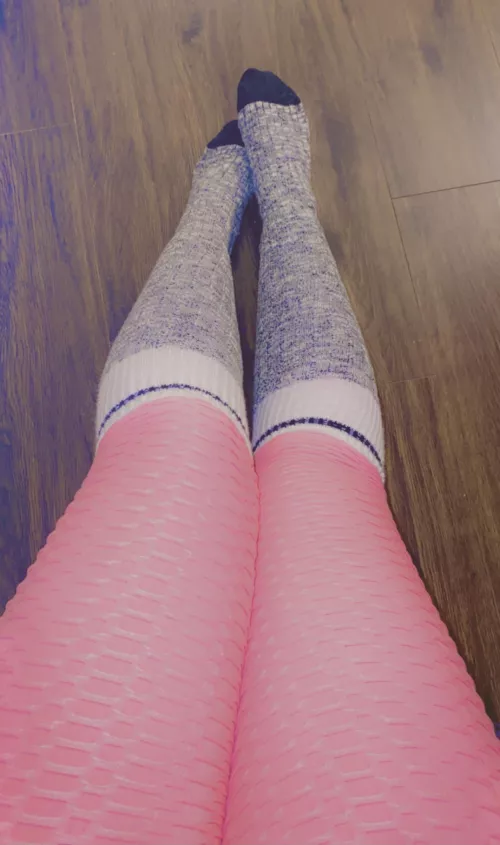 just my feets with my socks of the day π