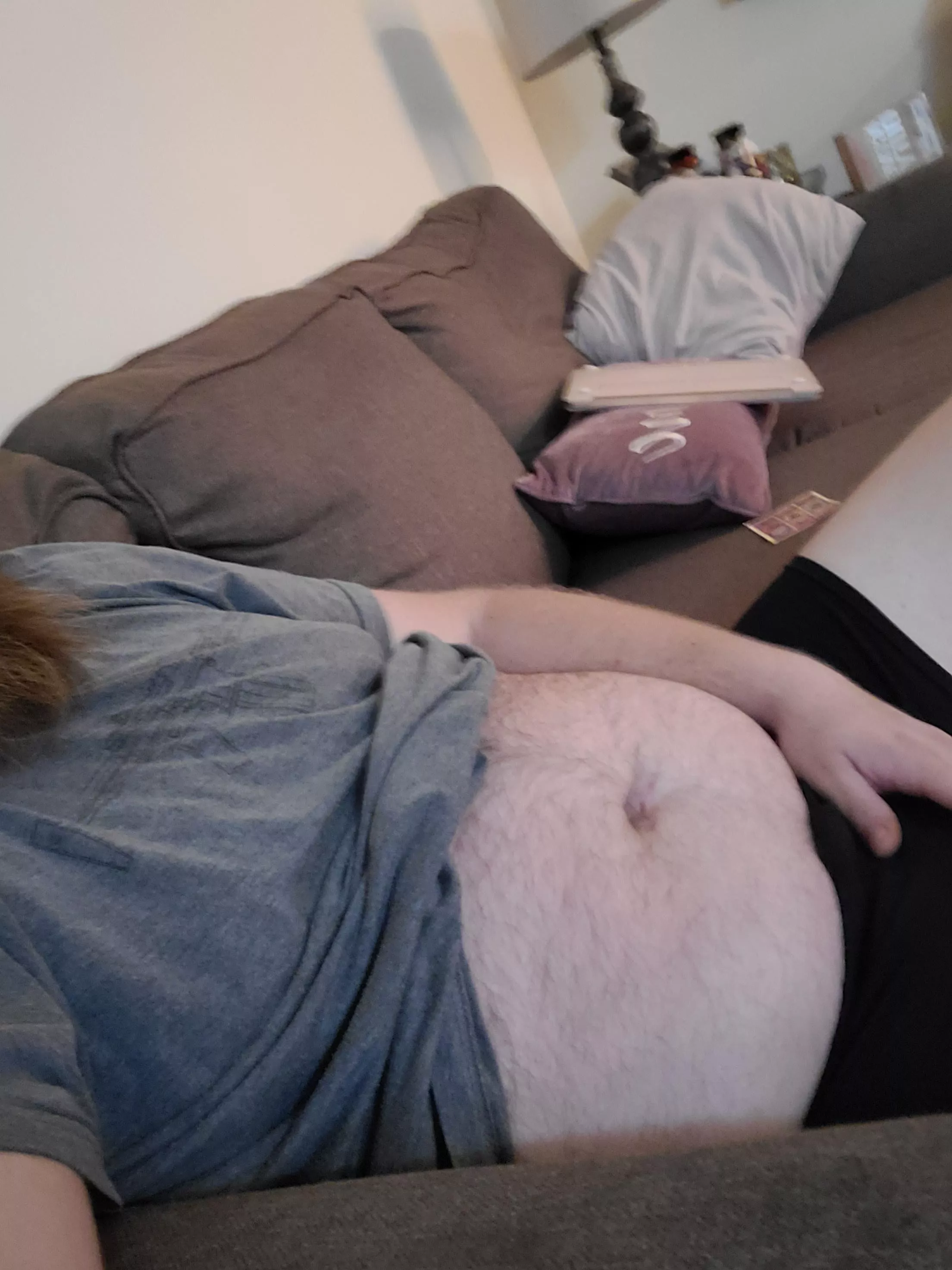 Just my pale Dominican-Jew body lounging. Missing someine laying their head on my lap.