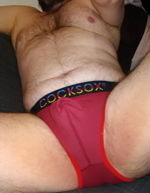 Just on the sofa