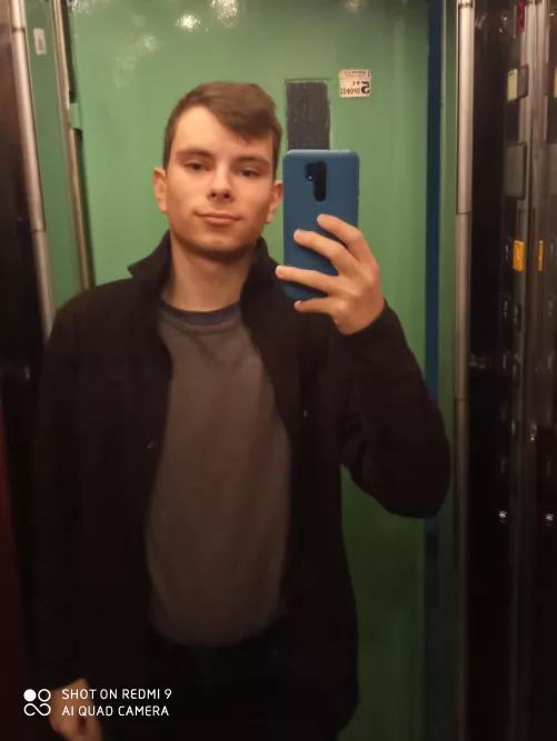 Just shaved and showered Just shaved and showered