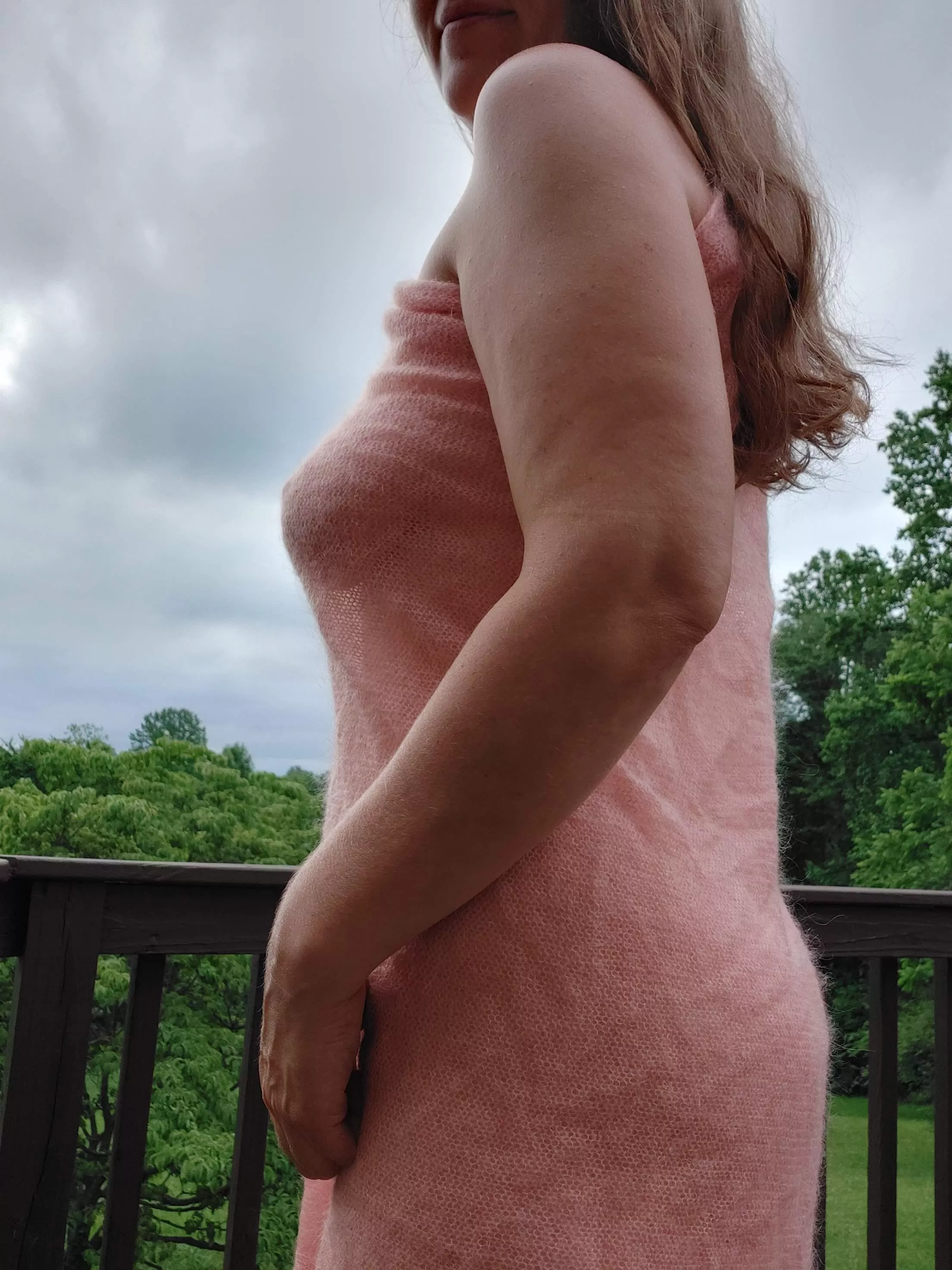 Just so you know... I'm completely naked under this. What are you going to do about it?