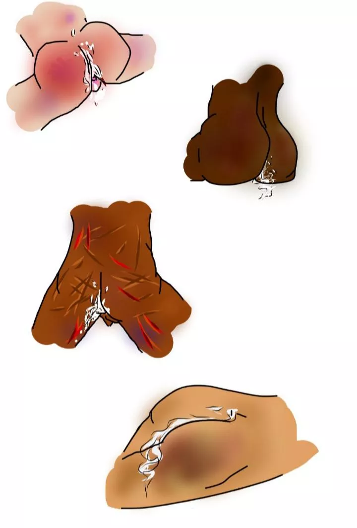 Just some finished asses