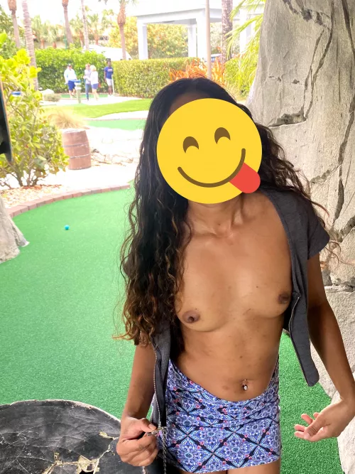 Just some [f]un playing mini golf 😁