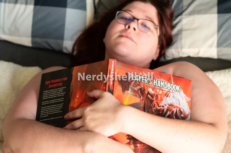 Just some nude light reading...