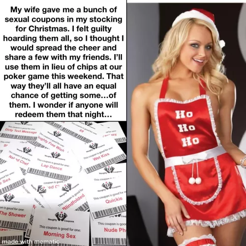 Just Spreading the Christmas Cheer…