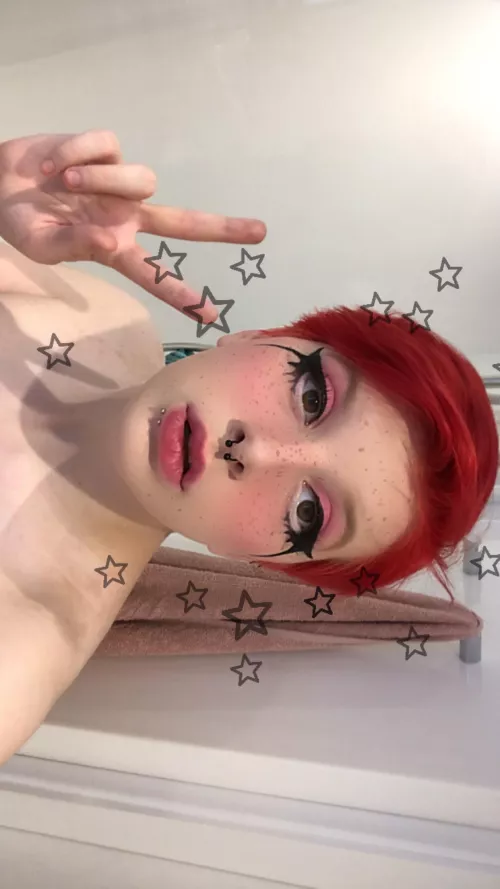 just starting makeup!