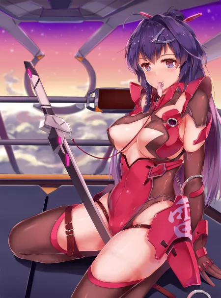 Just Starting With Raiden Mei (Zombie-andy) [Honkai Impact]