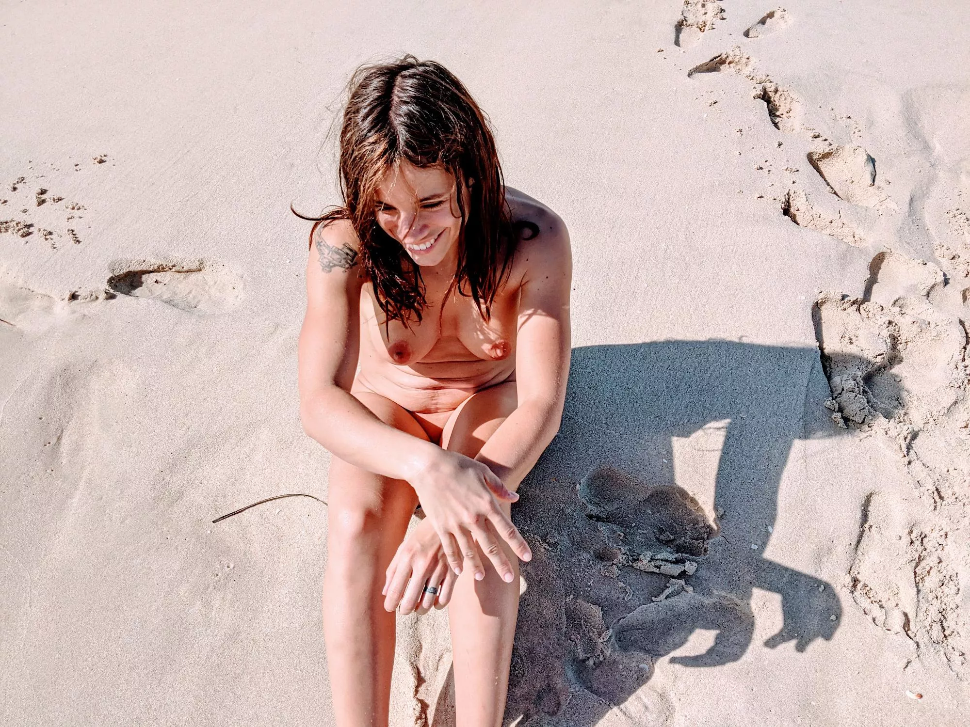 Just talking and being silly, nude and free Just talking and being silly, nude and free