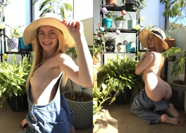 Just tending to my garden & soaking up some sun! Just tending to my garden & soaking up some sun!