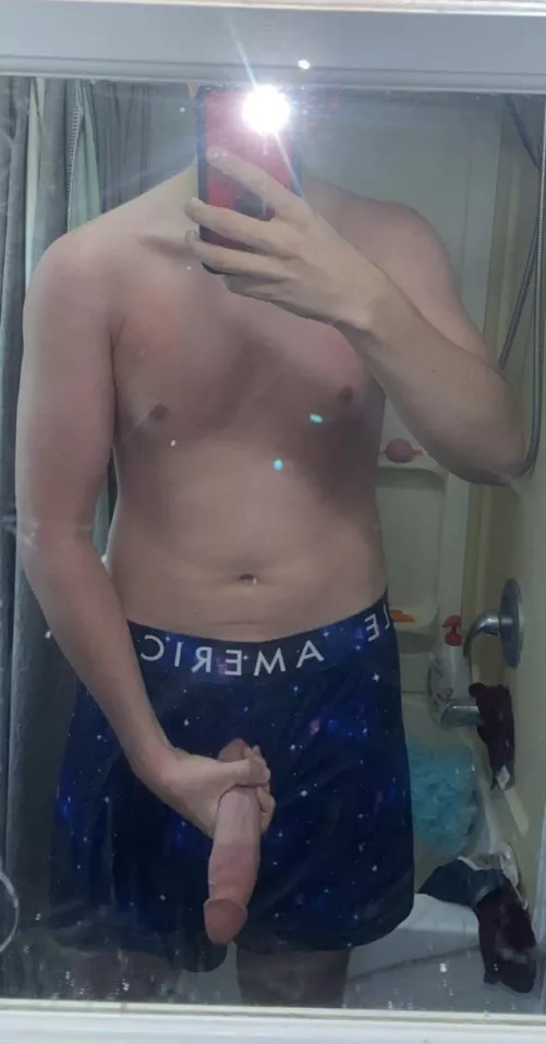 Just took a pic middle of getting dressed after my shower, how do I compare to your taste?