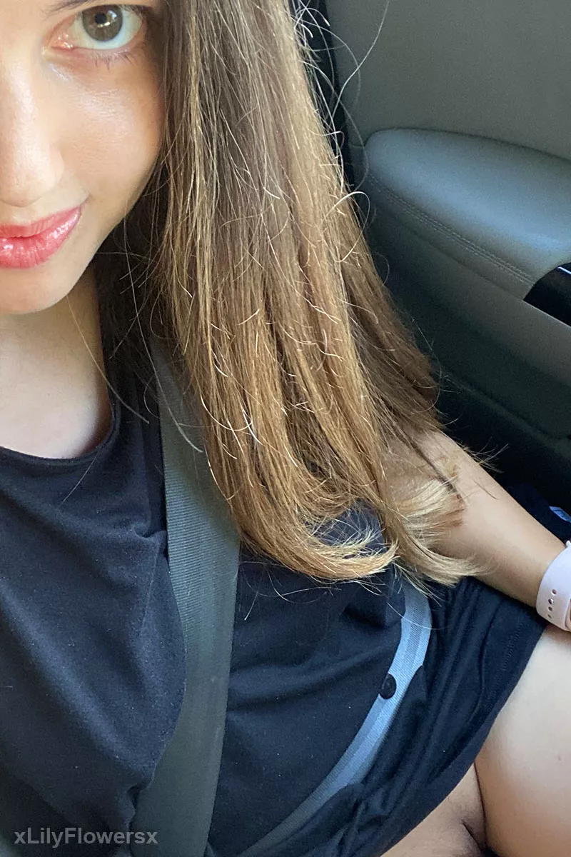 Just waiting for my order at the drive thru