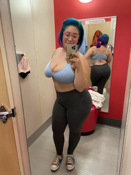 Just your average mama browsing through target trying clothes on 🌈 link in comments Just your average mama browsing through target trying clothes on 🌈 link in comments