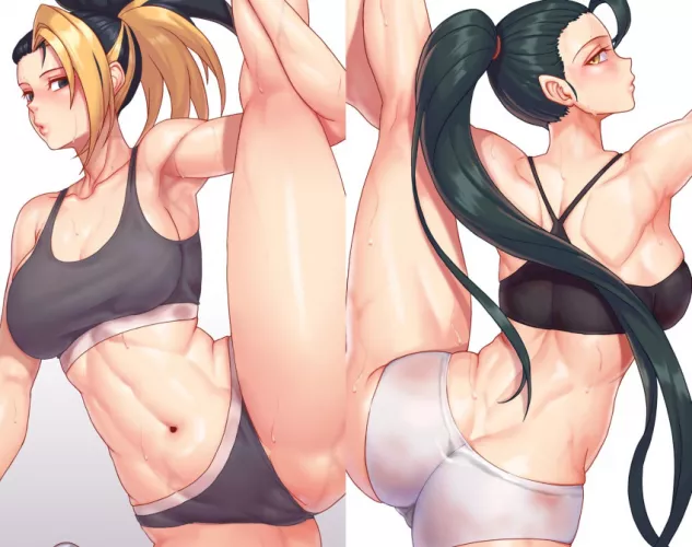 Kai'sa and Akali workout (can't find the creator) Kai'sa and Akali workout (can't find the creator)