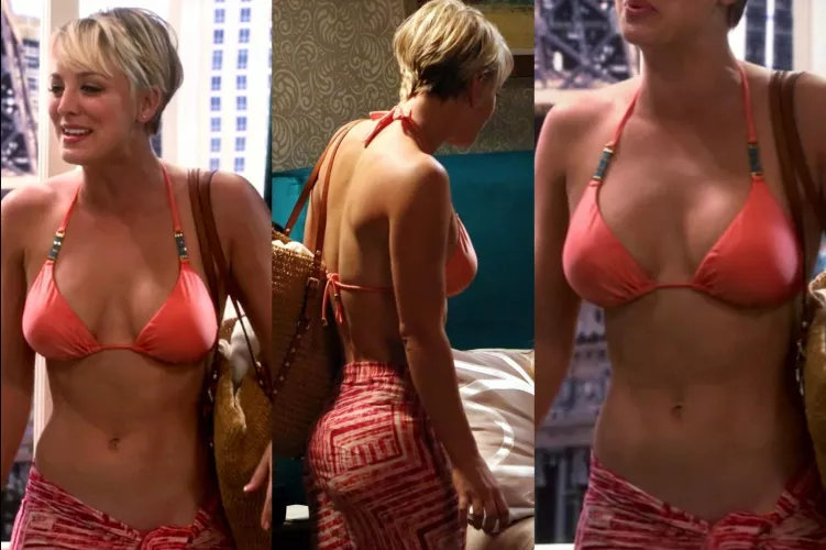 Kaley Cuoco showing off her tight body Kaley Cuoco showing off her tight body