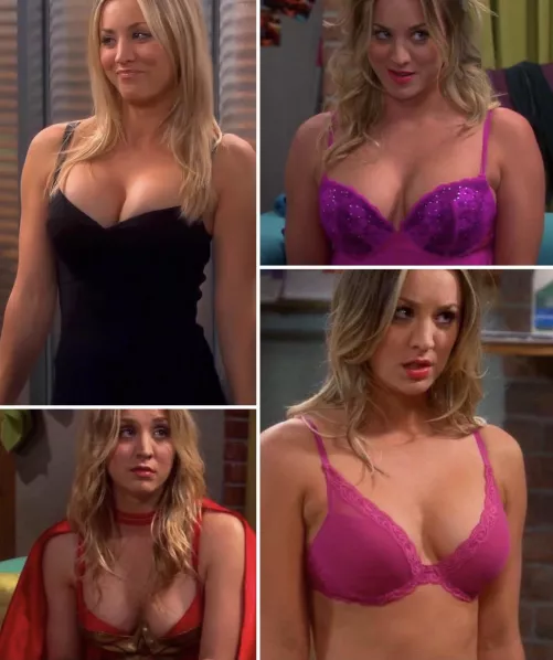 Kaley Cuoco turning an average sitcom into most watched show on TV Kaley Cuoco turning an average sitcom into most watched show on TV
