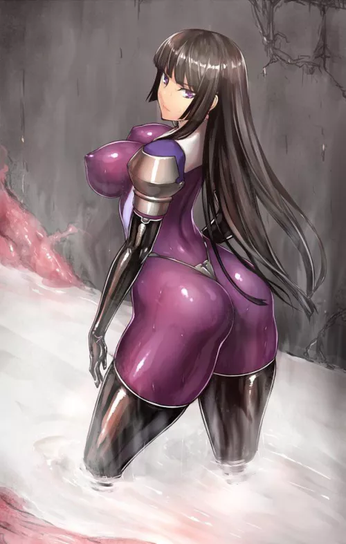 Kamori is wading in a river of tentacle cum Kamori is wading in a river of tentacle cum