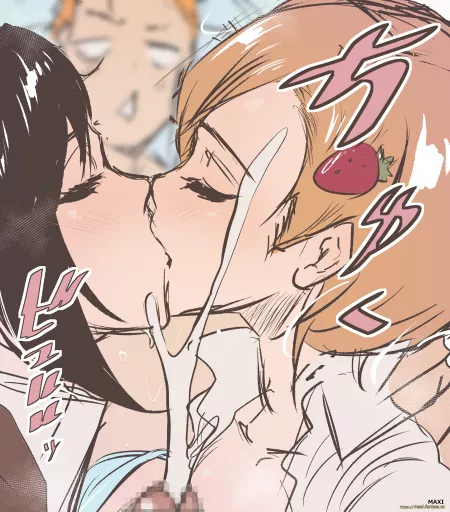 Karin and Yuzu working together (MAXI) Karin and Yuzu working together (MAXI)