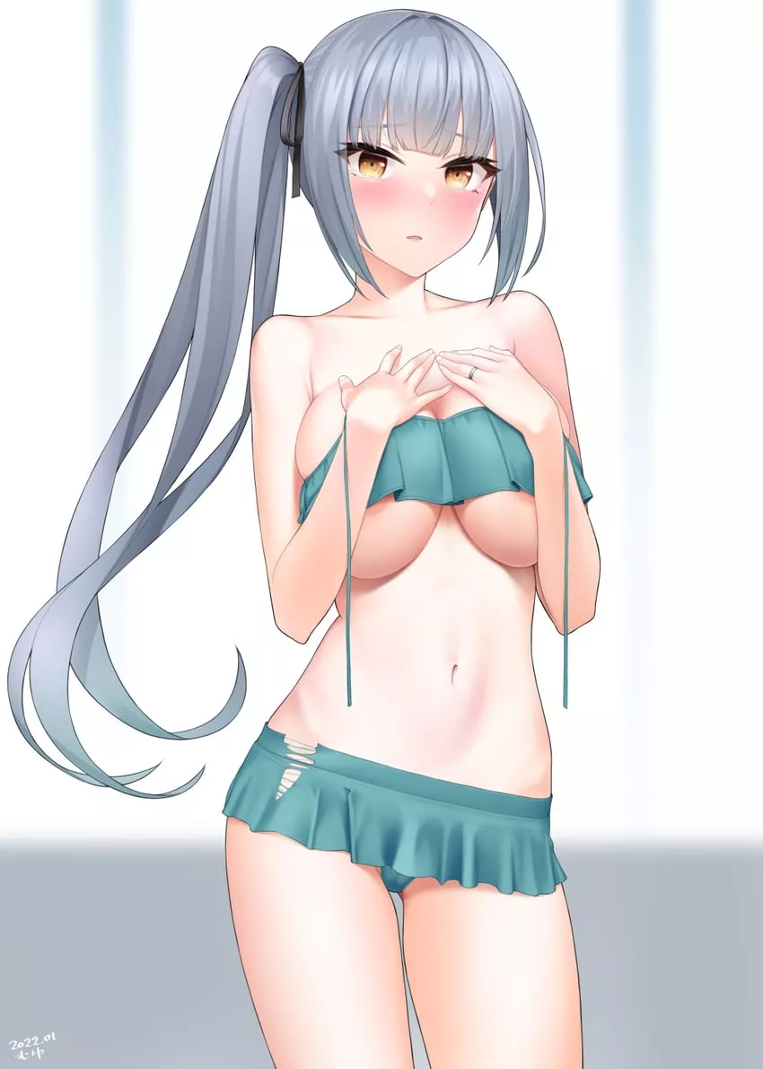 Kasumi all grown up (still tsundere)