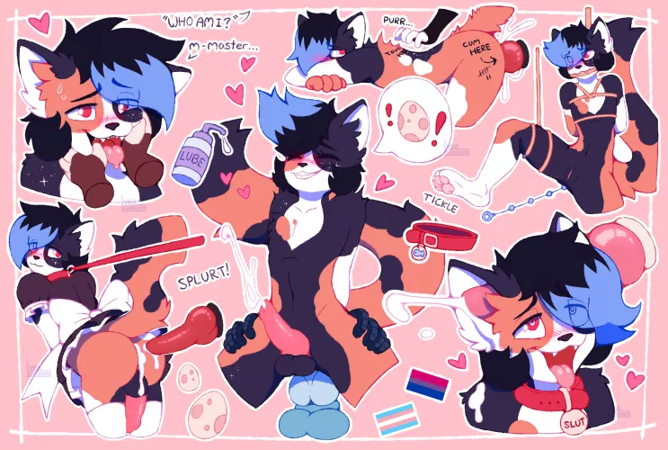 Kat Sketch Page (Lyra-Somnium)