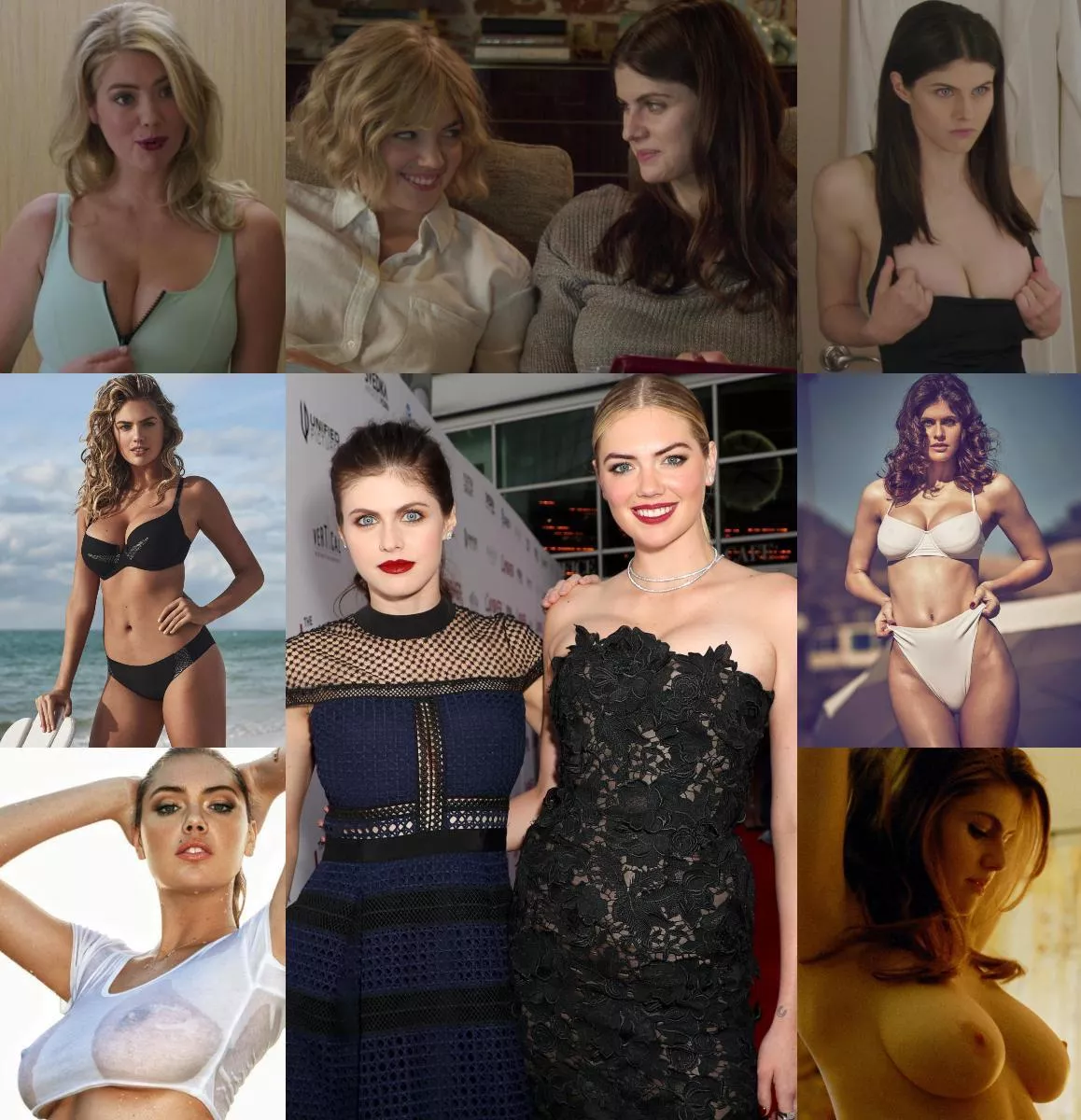 Kate Upton and Alexandria Daddario (Hall of Fame of this Sub) Kate Upton and Alexandria Daddario (Hall of Fame of this Sub)