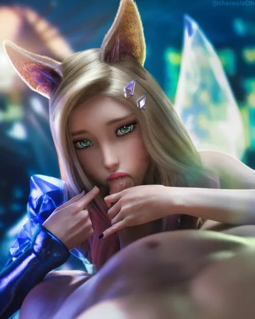 K/DA All Out Ahri Blowjob (therealzOh) K/DA All Out Ahri Blowjob (therealzOh)