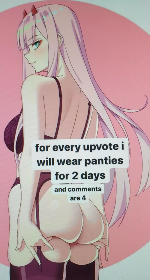 Keep me in panties forever 😛