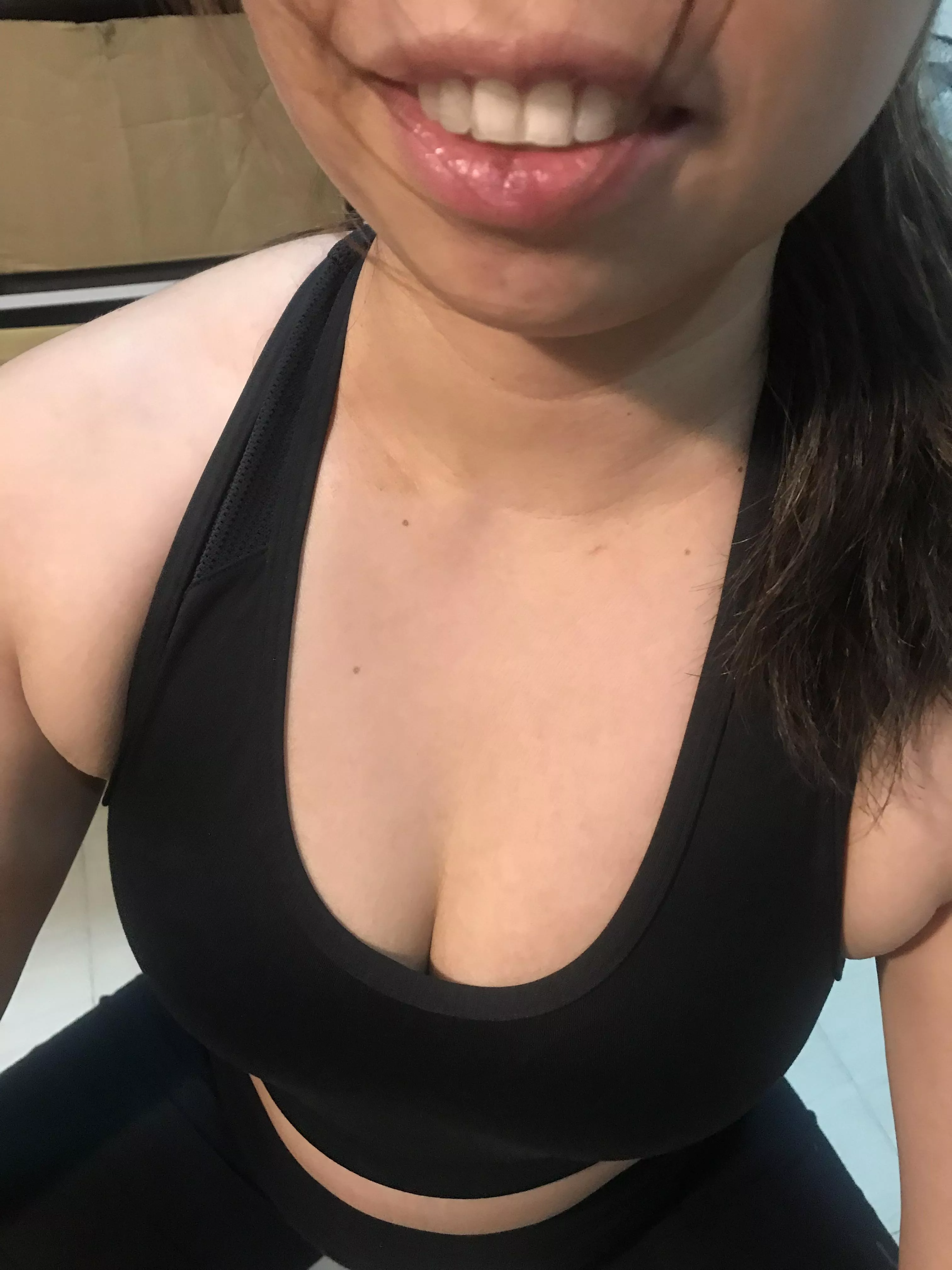 Keep you eyes off my tits…yes, I mean YOU ,you little pervert!