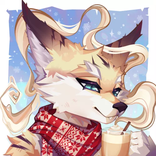 Keeping cozy -☕, by me! (Twitter - @SalluArt)