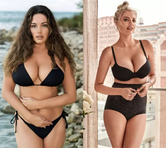 Kelly Brook or Kate Upton