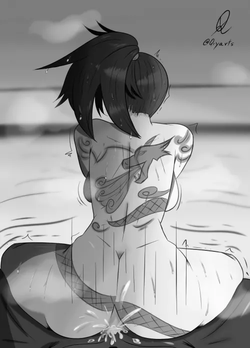 'Khali in the hot baths (Qiya) 'Khali in the hot baths (Qiya)