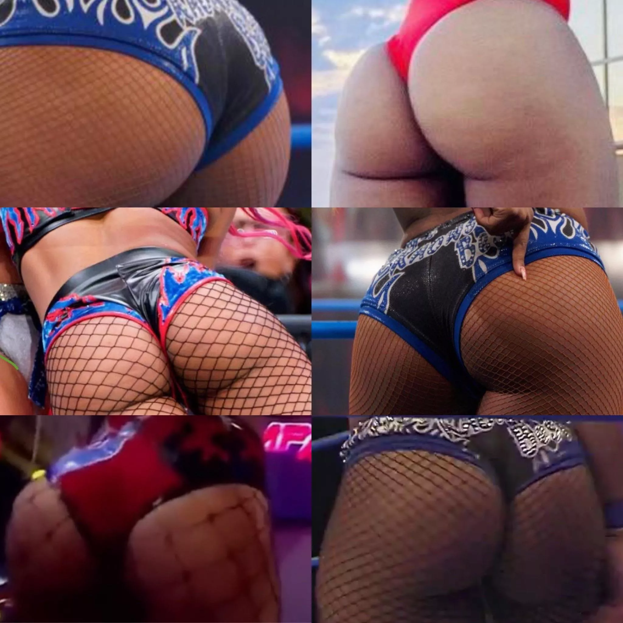 Kiera Hogan fat ass collage Kiera Hogan fat ass collage