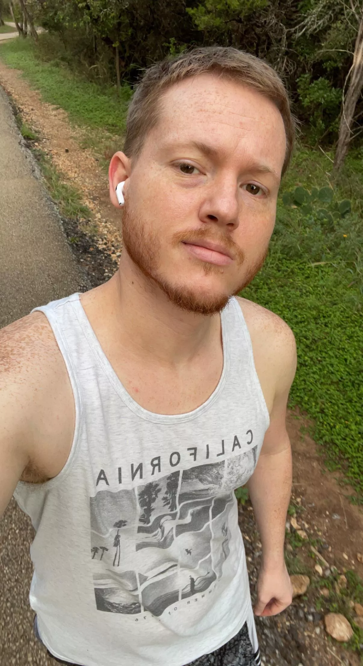 Kind of a shame that Halloween is a week away and it’s still hot enough to wear a tank outside