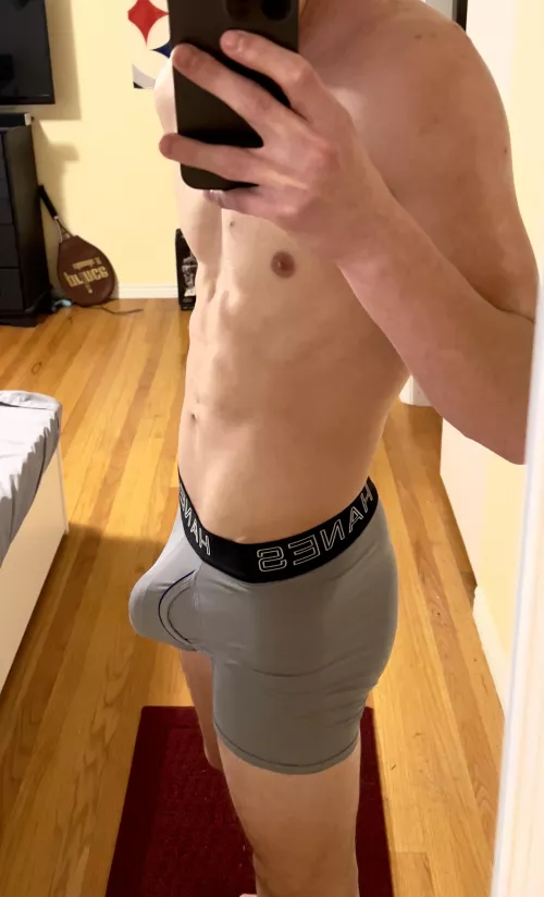 Kinda big, but even bigger when it’s hard 😉