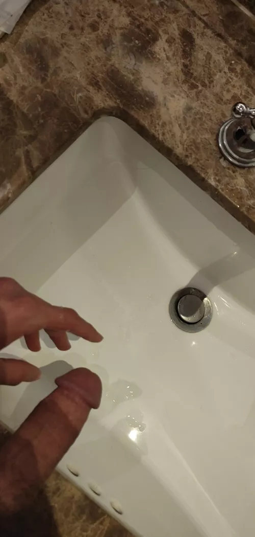 kinda came over the whole sink