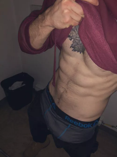 Kinda proud of my body progress hope u don’t mind me showing ☺️