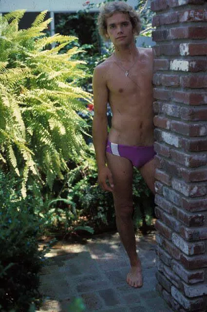 Kip Noll being a little bit shy…