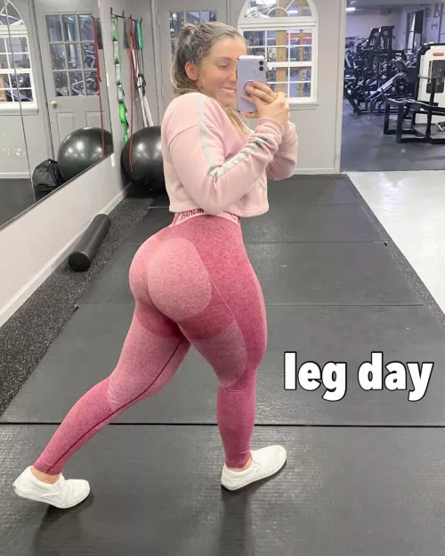 Gym huge lingerie slut