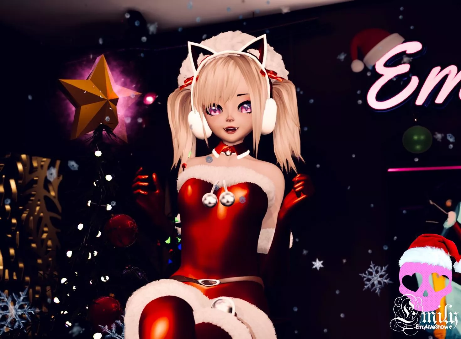 Kitties, I'm online again this late night, let's make it magical together🪄 https://chaturbate.com/emyliveshow