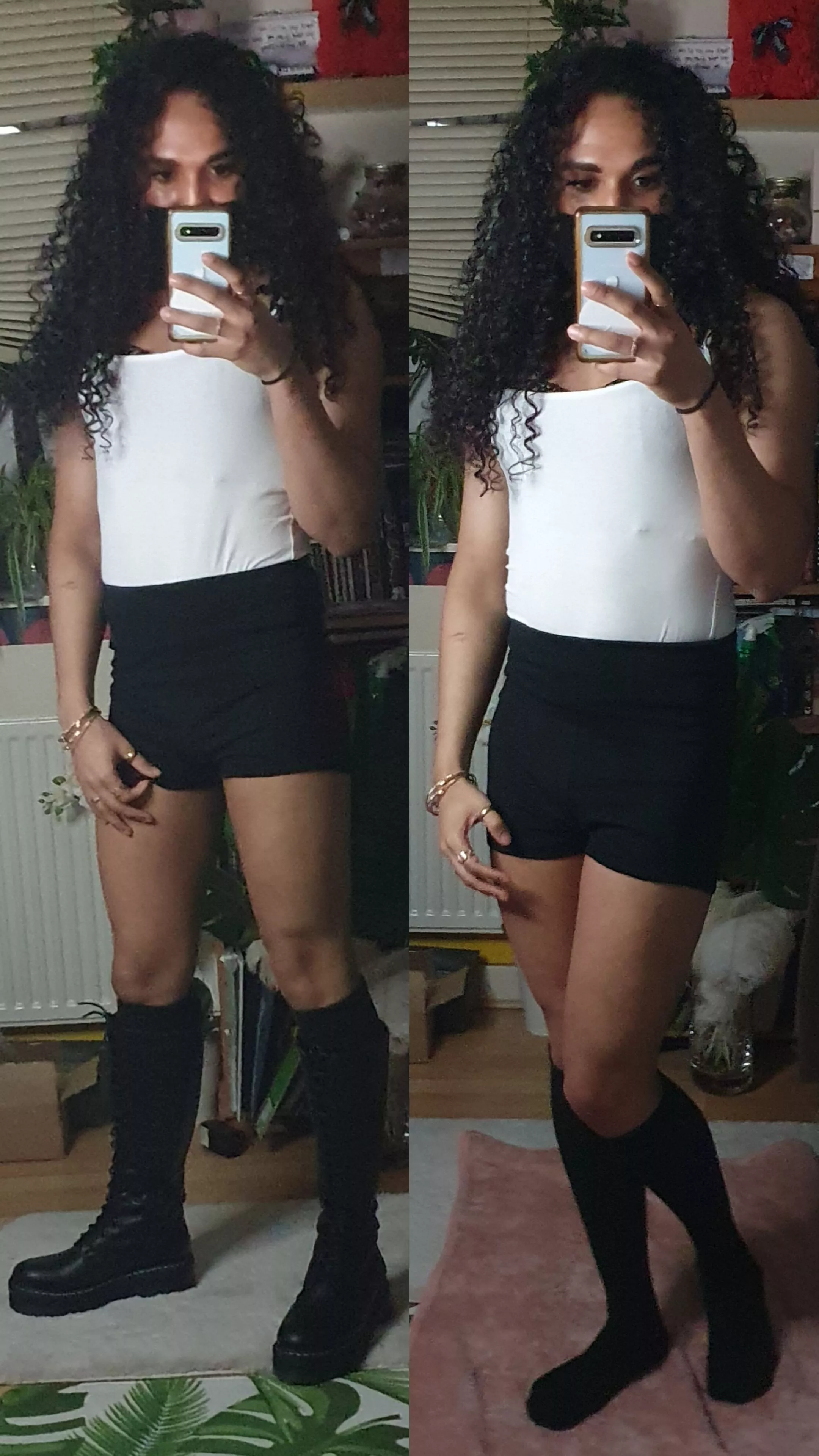 Knee socks and boots 💖