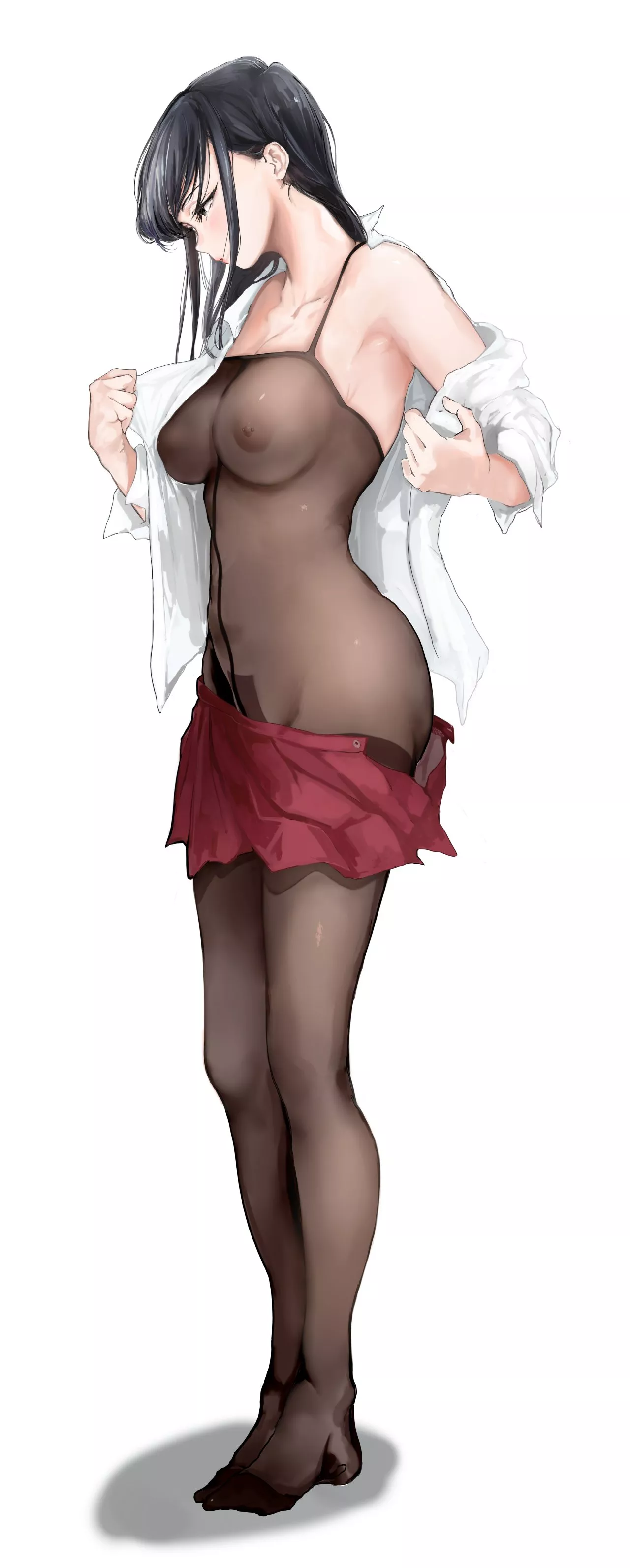 Komi undressing Komi undressing