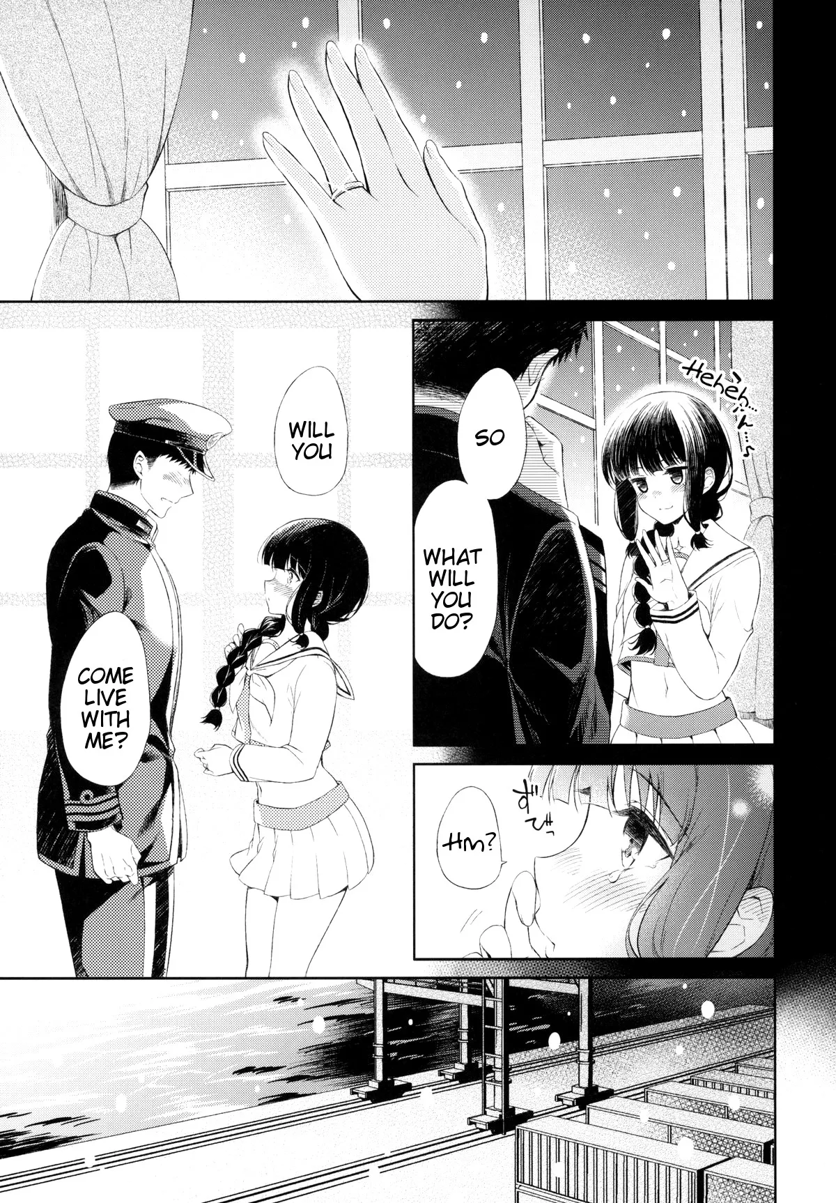 [Komi Zumiko] A Tale of Kitakami and the Admiral Living Together