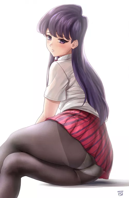 Komi's cake looking pretty tasty