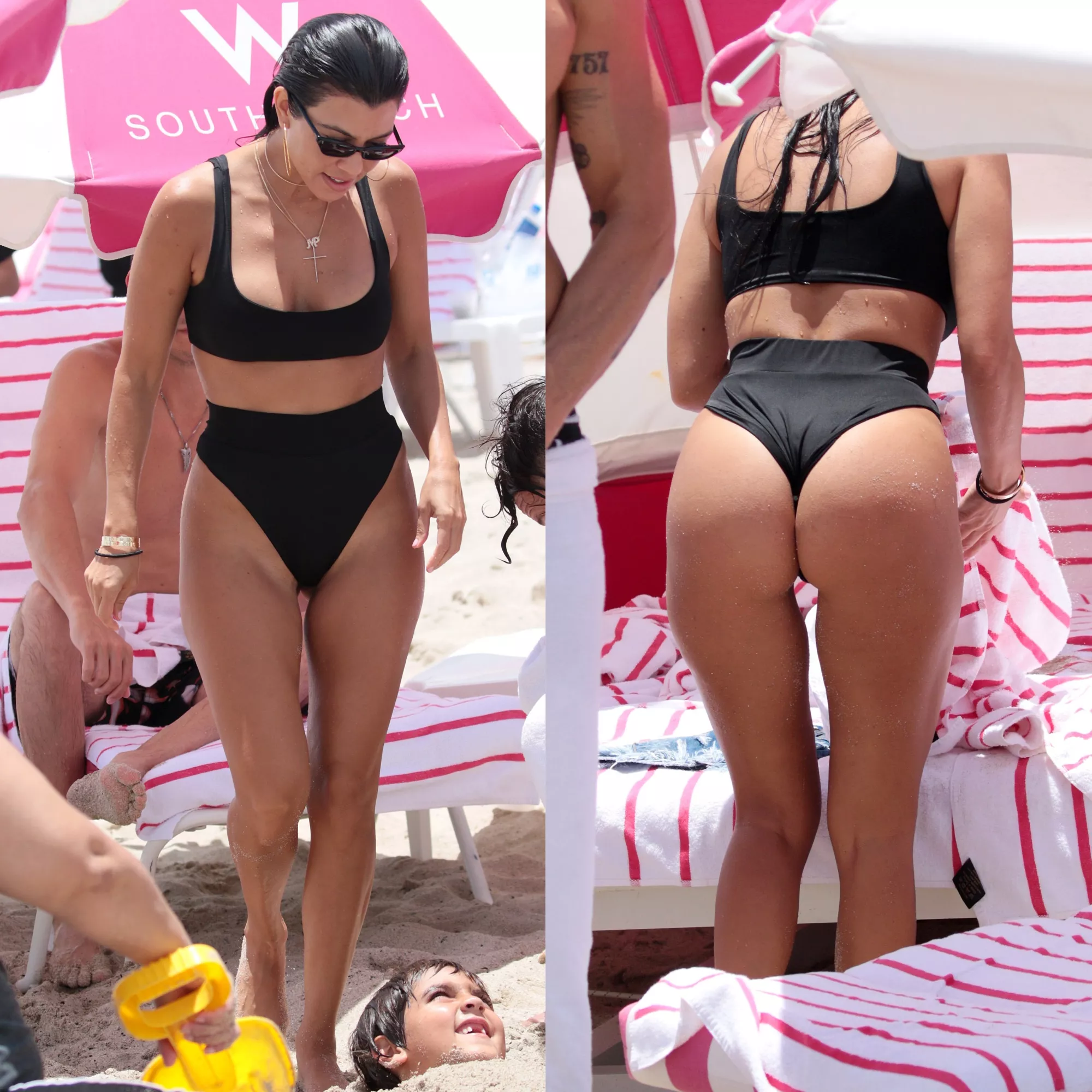 Kourtney Kardashian Fakes