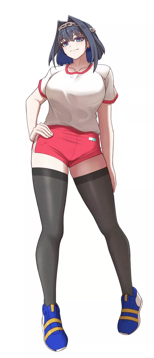 Kronii looking hella thicc & tasty Kronii looking hella thicc & tasty
