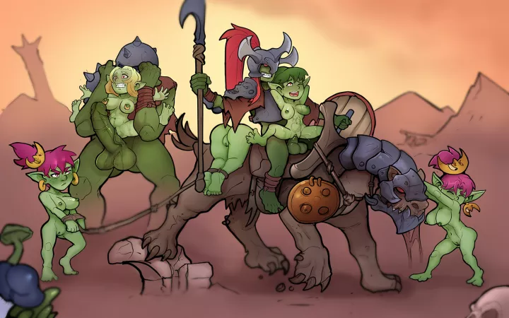 Kruleboys gathering Gloomspite Gitz (markydaysaid) [Warhammer: Age of Sigmar]