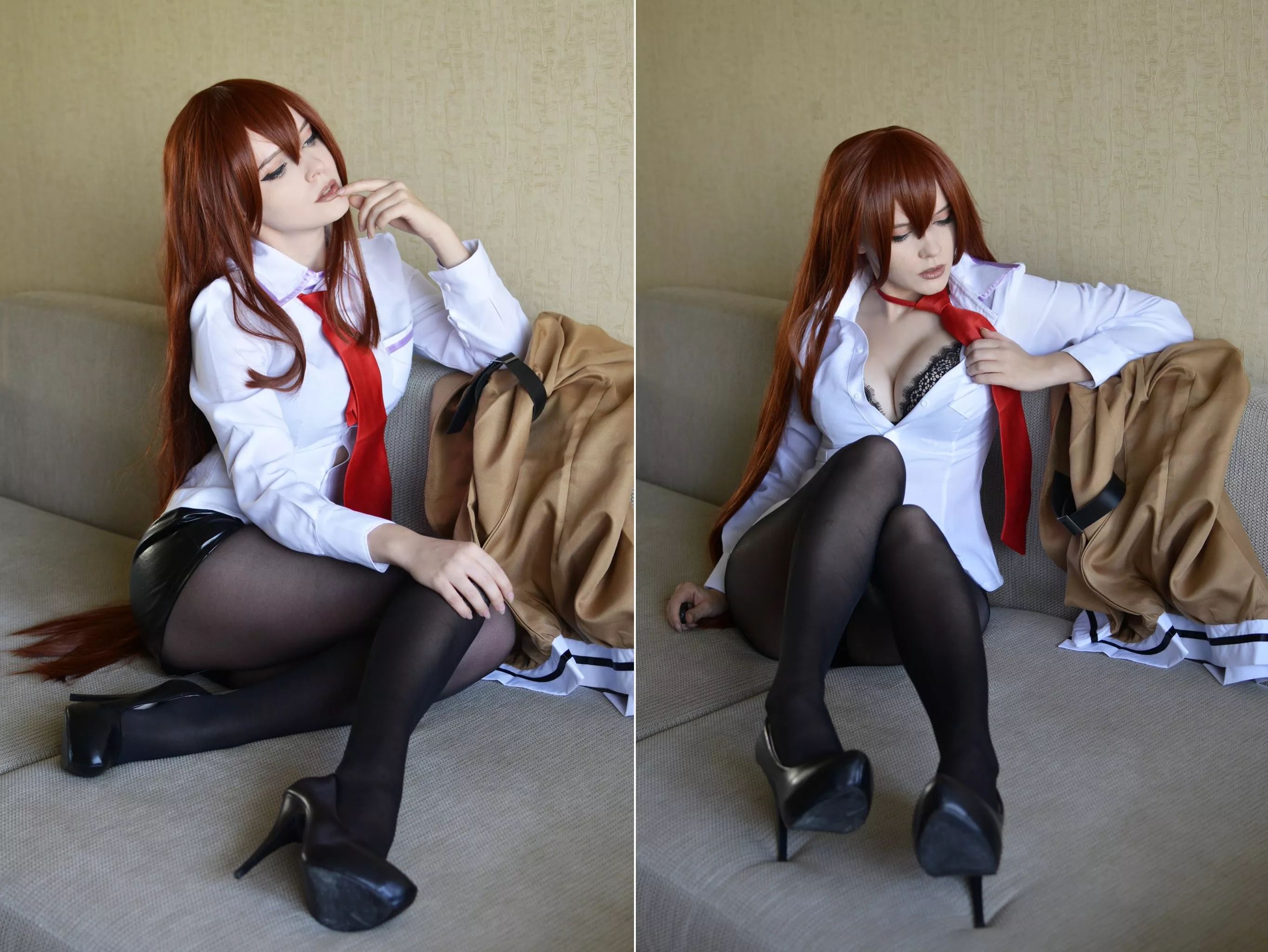 Kurisu Makise cosplay by Evenink